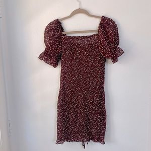 Maroon Dress